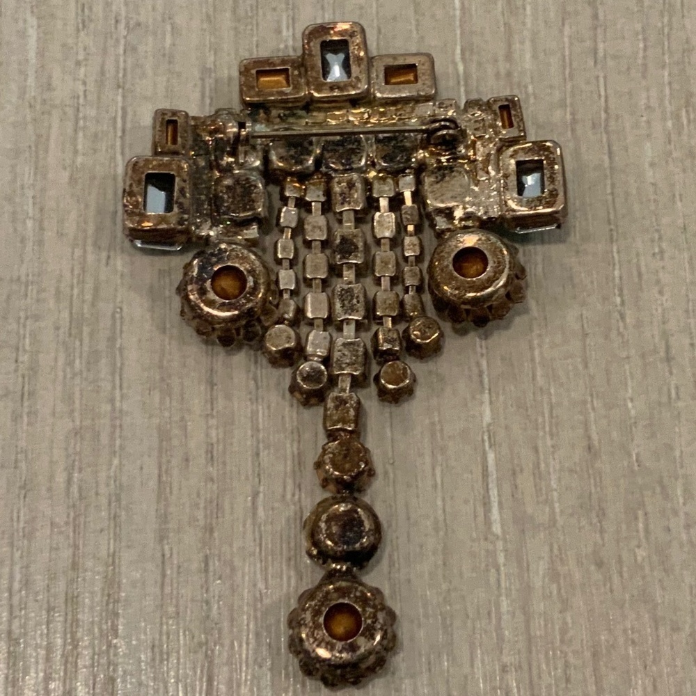 Vintage Rhinestone Brooch - Picture 6 of 6